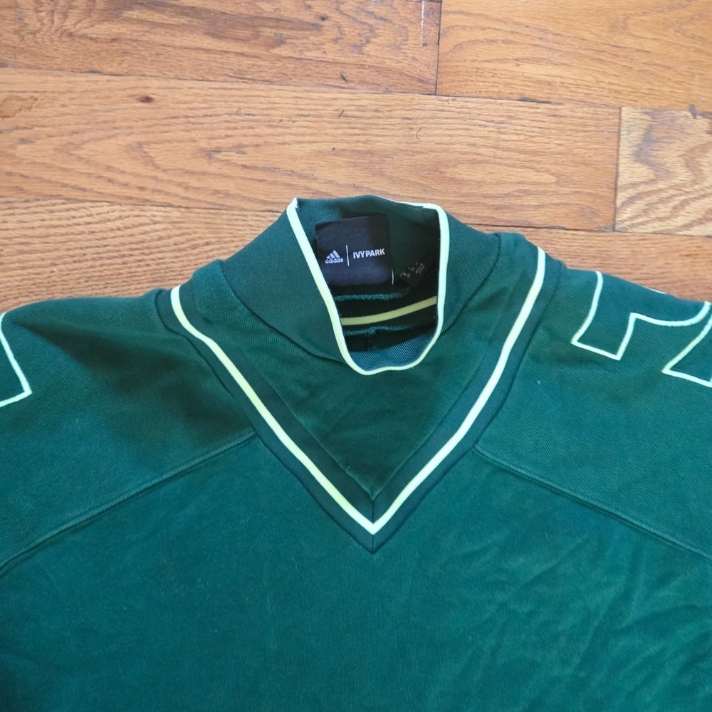 Adidas Ivy Park Green Tunic Sweatshirt Small - Picture 6 of 6